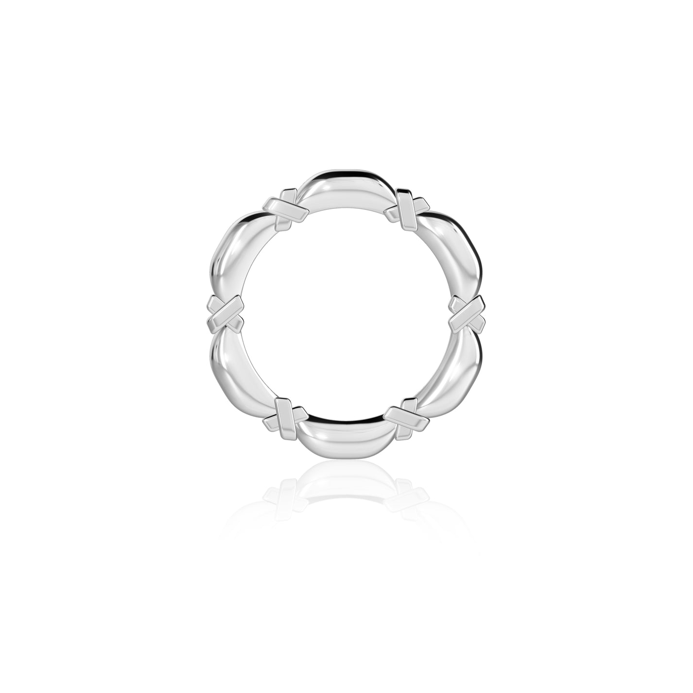 NOUÉS RING - RHODIUM