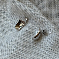 PÉTALES EARRING CLASSIC MODEL - RHODIUM