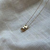 PÉTALES PENDANT NECKLACE CLASSIC MODEL - RHODIUM