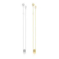 PÉTALES PENDANT NECKLACE CLASSIC MODEL - RHODIUM