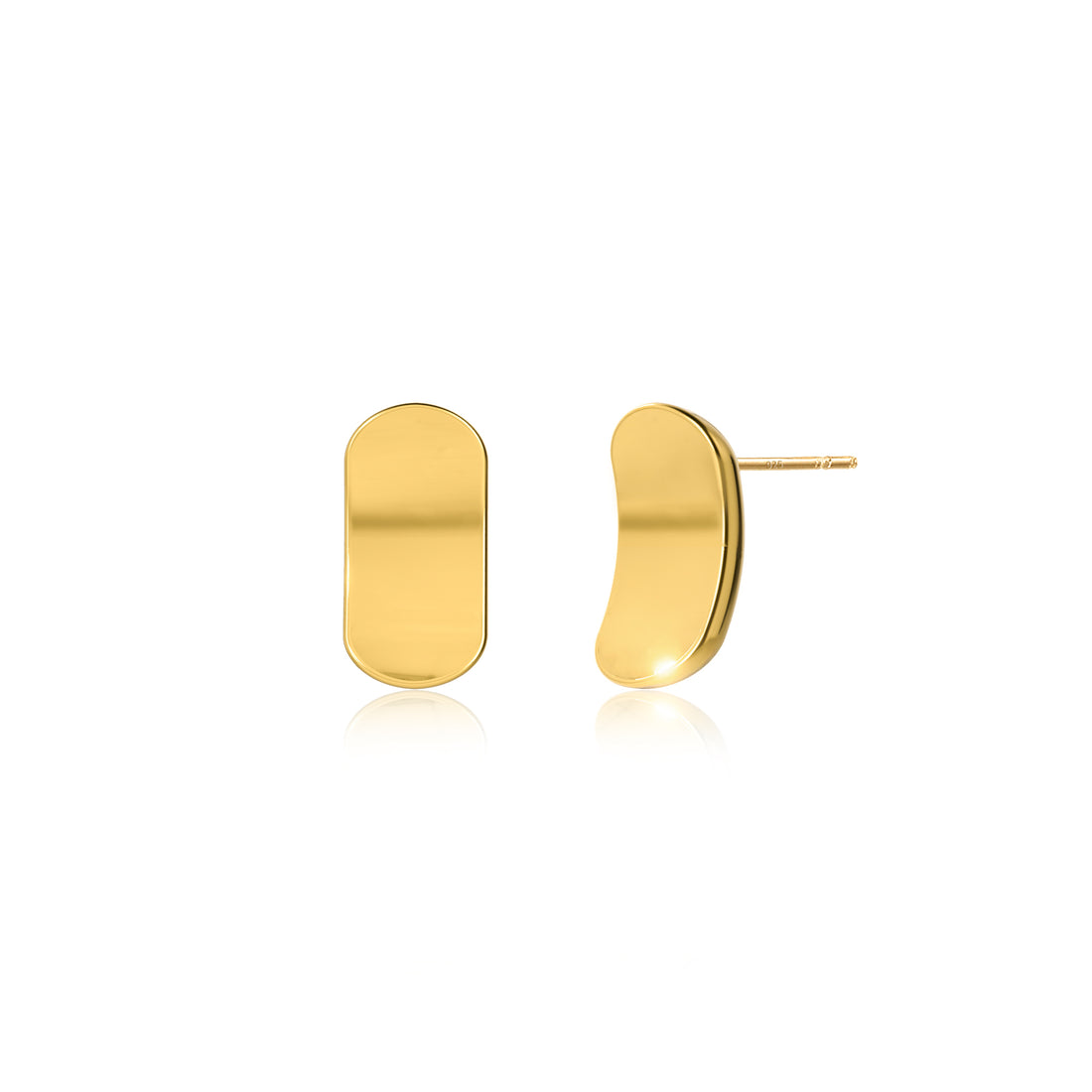 PÉTALES EARRINGS CLASSIC MODEL - YELLOW GOLD