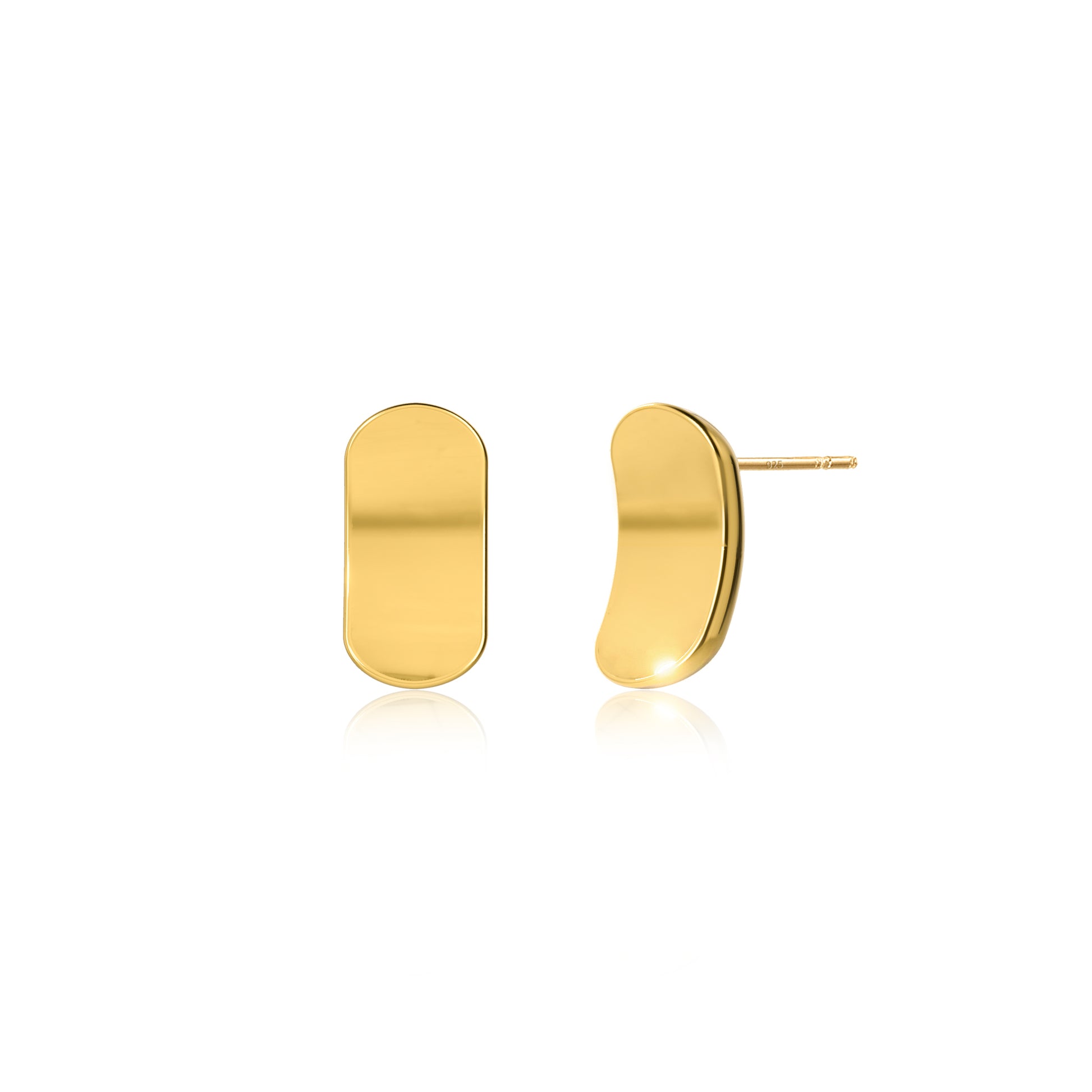 PÉTALES EARRINGS CLASSIC MODEL - YELLOW GOLD