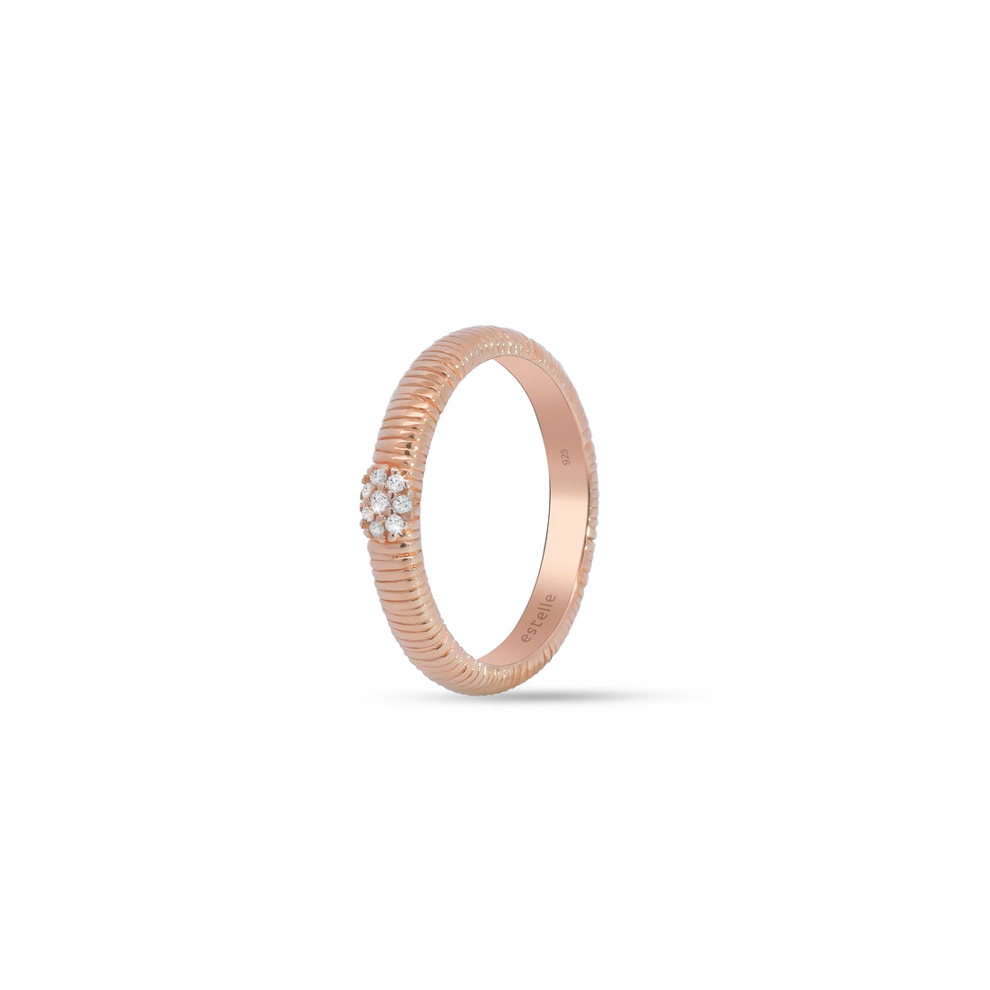 REFLET D&#39;EAU RING SMALL MODEL - ROSE GOLD