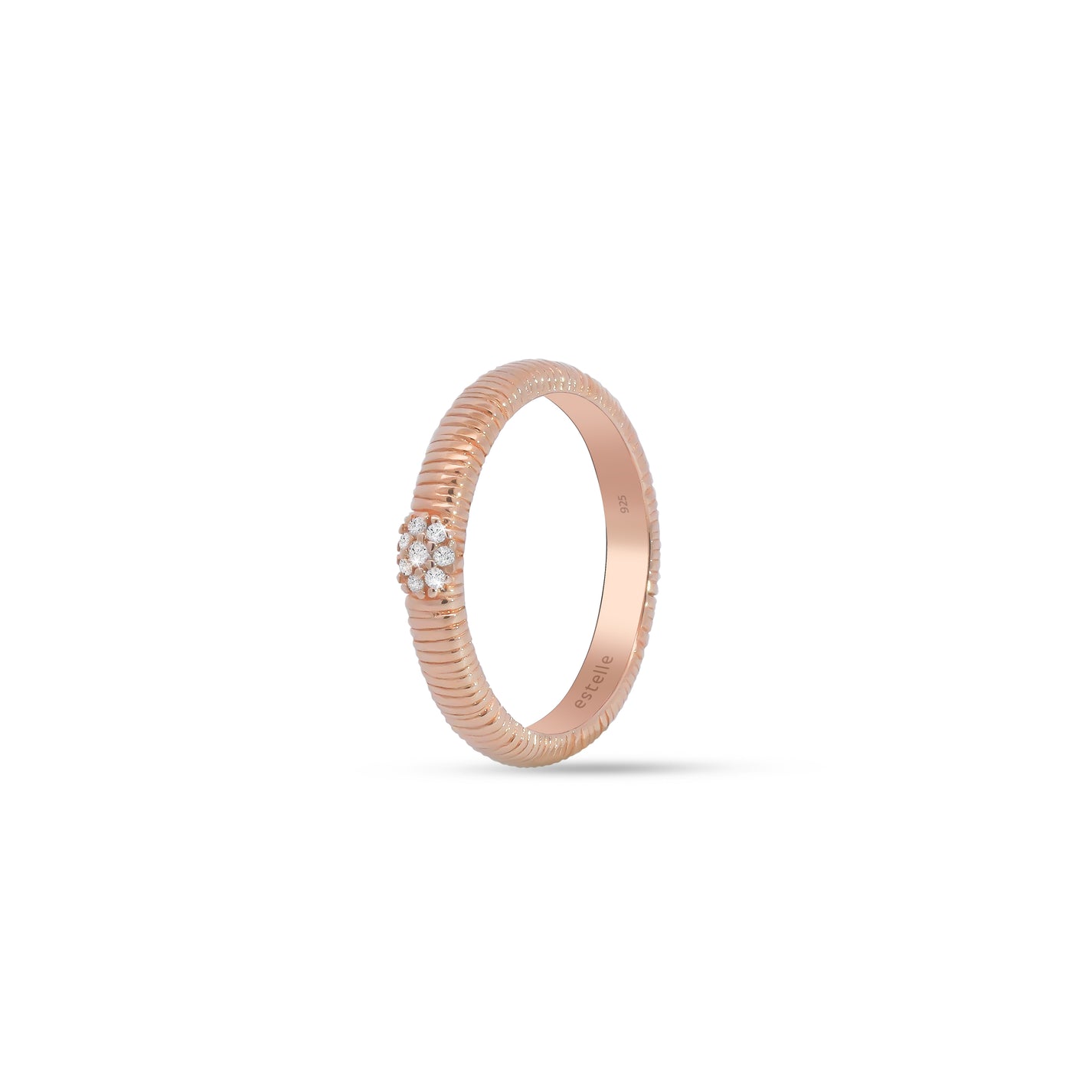 REFLET D&#39;EAU RING SMALL MODEL - ROSE GOLD