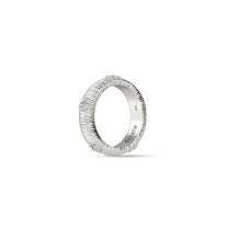 REFLET D'EAU RING LARGE MODEL - RHODIUM
